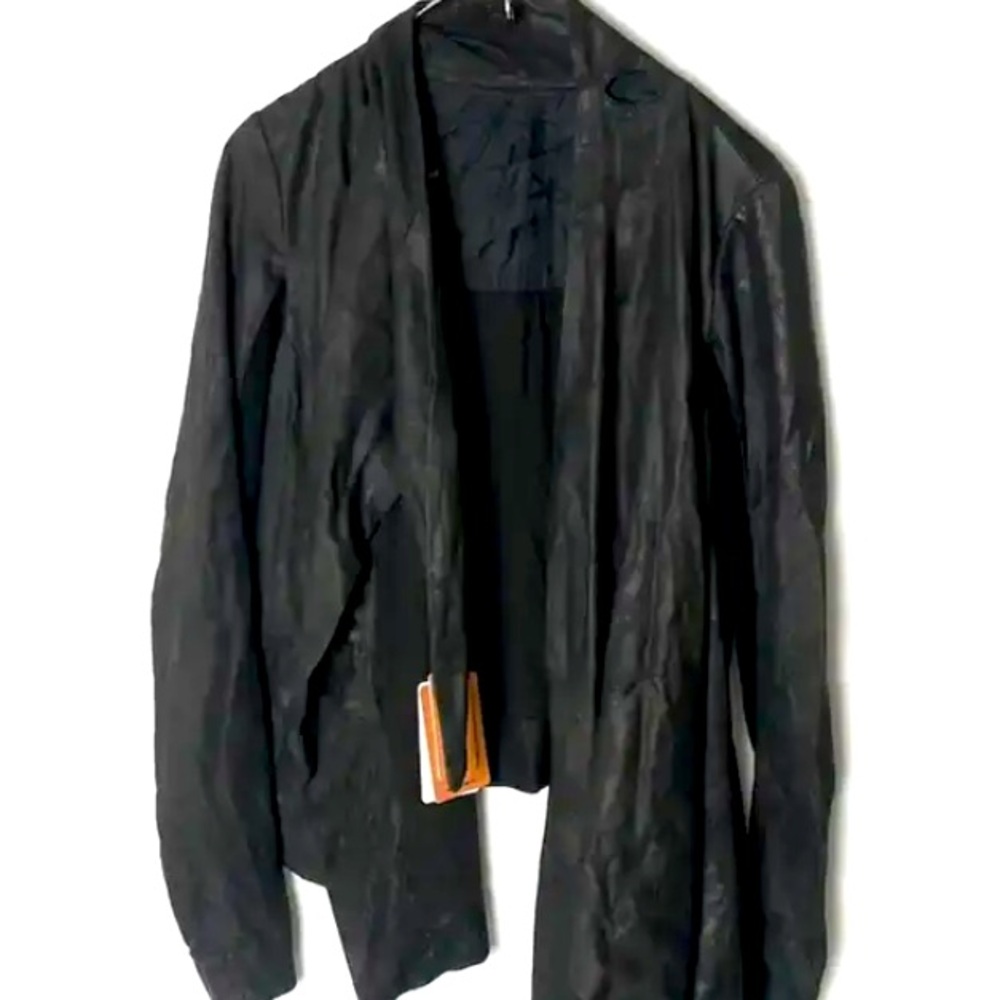 Rick Owens Leather Biker Jacket